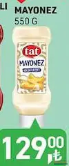 TAT MAYONEZ 550 G fiyat ve kampanya bilgisi